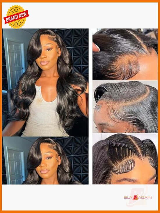 13x6 Body Wave Lace Front Wig Human Hair Pre-Plucked Glueless Full Wig 22 Inch main image 6